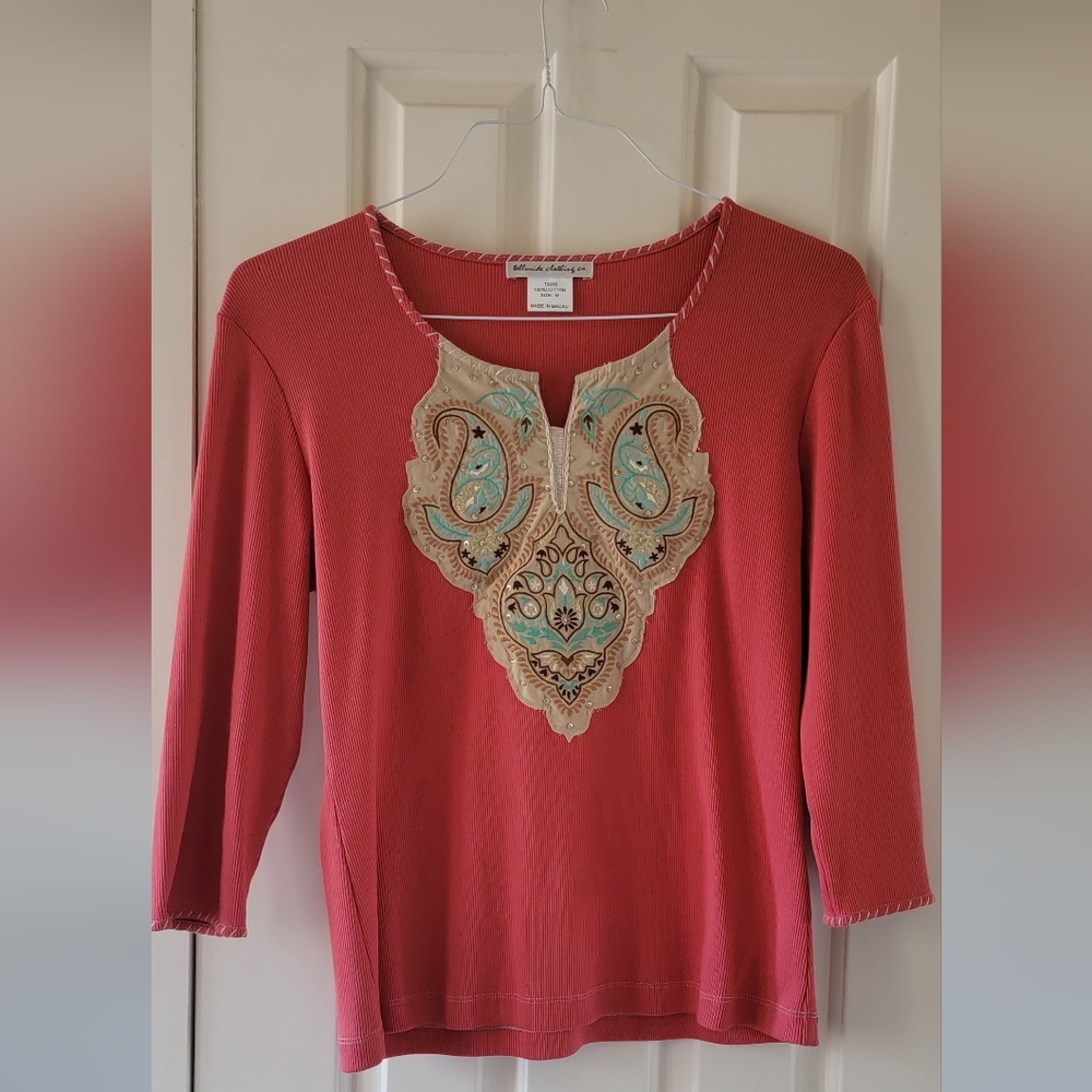 Ladies top with design